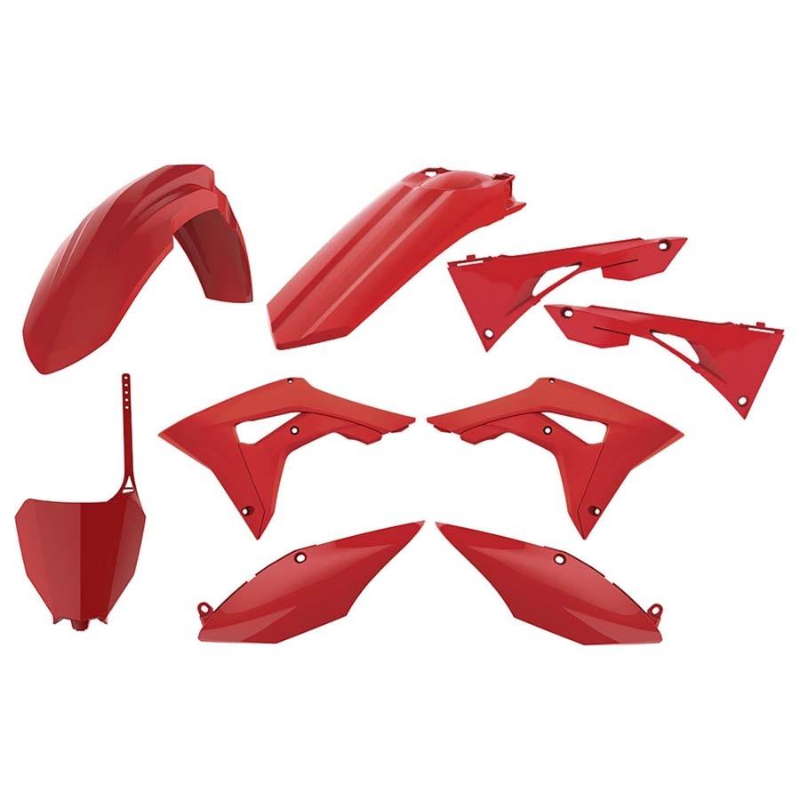 KIT DE PLÁSTICA POLISPORT ROJO HONDA CRF250R/450R