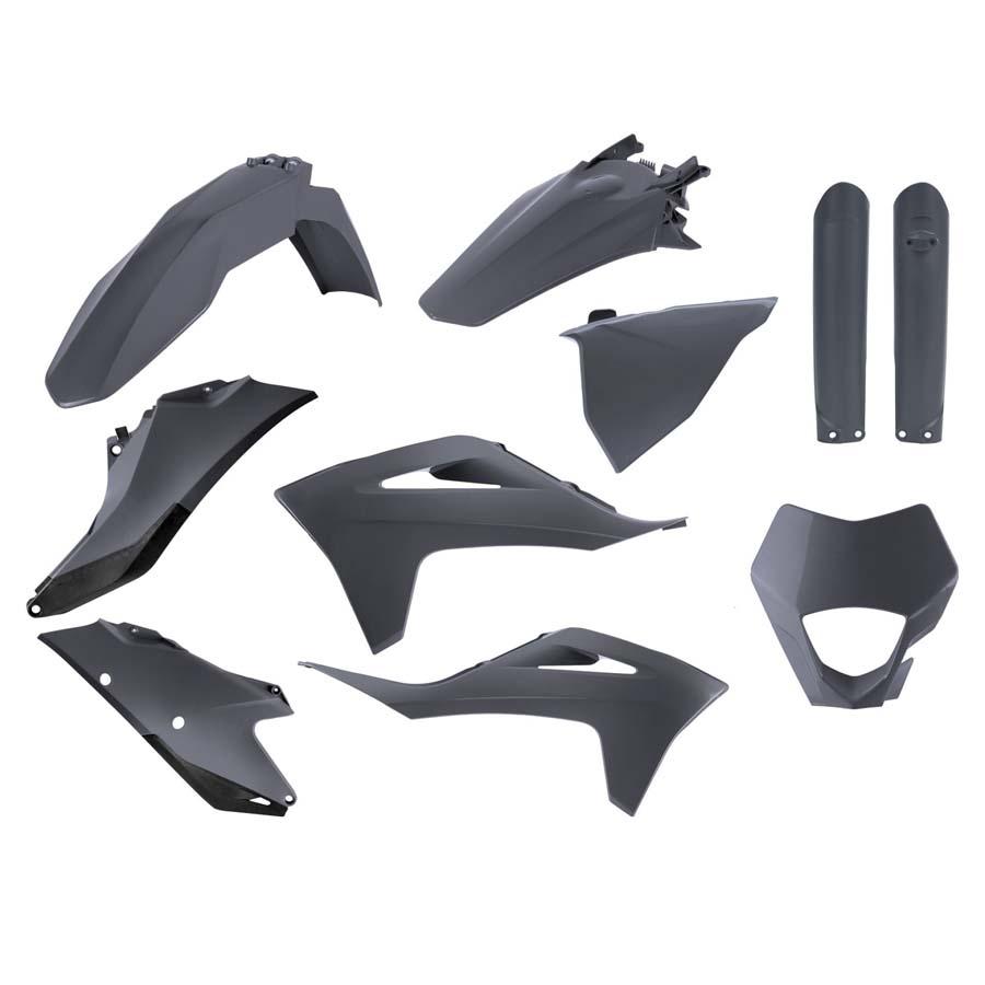 KIT DE PLÁSTICA POLISPORT GRIS NARDO GAS GAS EC
