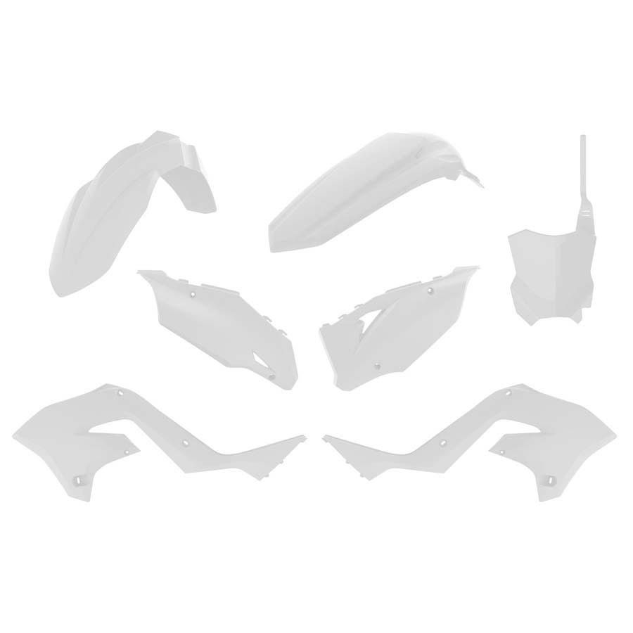 KIT DE PLÁSTICOS POLISPORT KX125/250 RESTYLING BLANCO