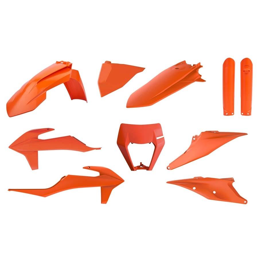 KIT DE PLÁSTICOS POLISPORT KTM NARANJA