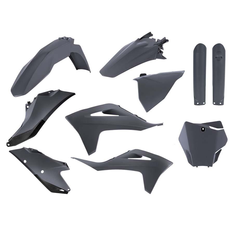KIT DE PLÁSTICA POLISPORT GRIS NARDO GAS GAS MC