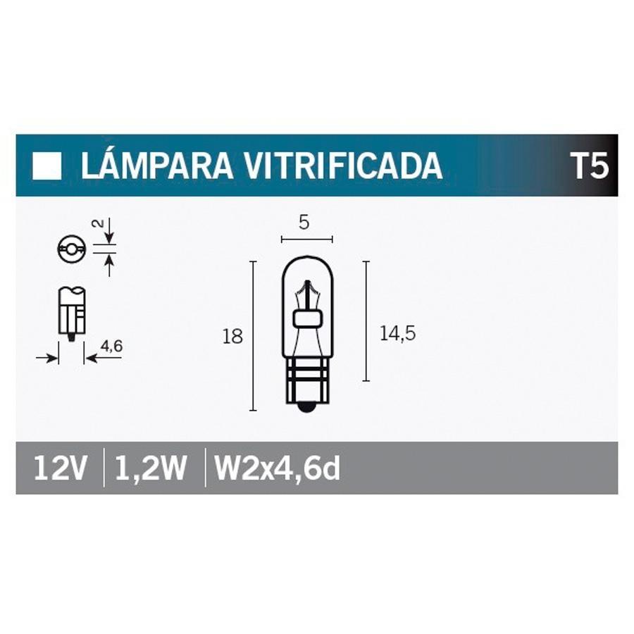 BOMBILLA LAMPARA OSRAM (CAJA 10 UNIDADES) 2721   15020