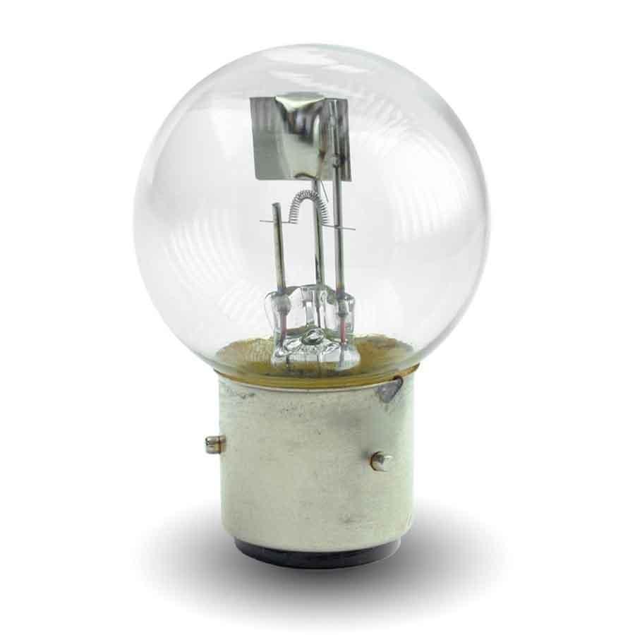 BOMBILLA LAMPARA V-PARTS BA21D 6V36/45W BLANCA  BA21D 6V36/45W   22101