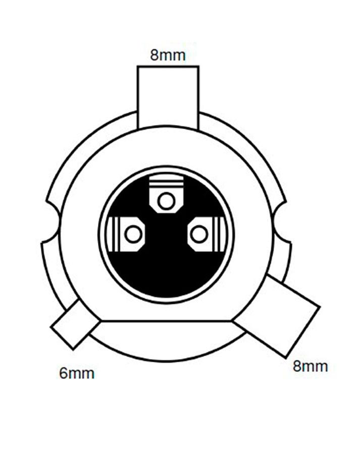 BOMBILLA LAMPARA AMOLUX HALOGENA H-17 12v35/35w 650