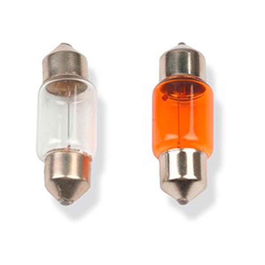 BOMBILLA LAMPARA V-PARTS (CAJA 10 UNIDADES) PLAFONIER RETROVISORES. NARANJA  KA-94A-Y-BULB   L769