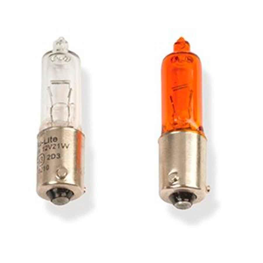 BOMBILLA LAMPARA V-PARTS (CAJA 10 UNIDADES) BAYONETA 9 MM 12VX21W. BLANCA(H)  W21W   L778
