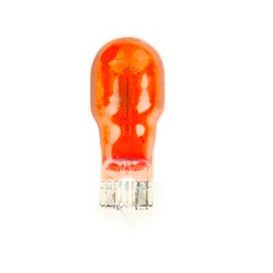 BOMBILLA LAMPARA V-PARTS (CAJA 10 UNIDADES) 12VX21W NARANJA  T-13-Orange   L836
