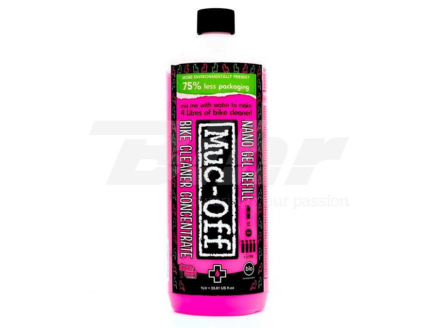 LIMPÌADOR MUC-OFF NANO GEL BIKE CLEANER BOTELLA 1L  66380