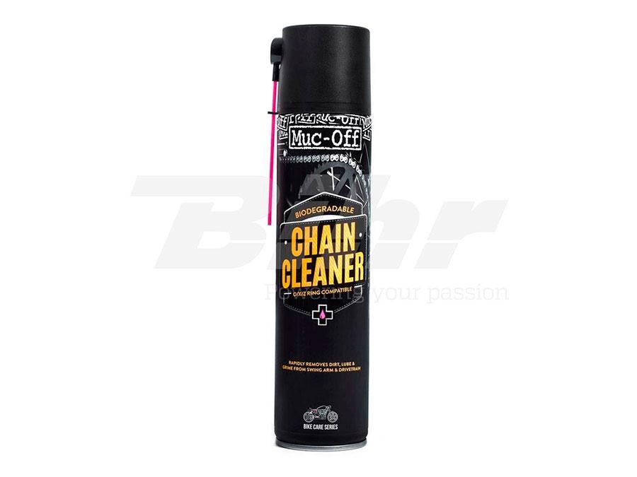 LIMPIADOR DE CADENA MUC-OFF MOTORCYCLE CHAIN CLEANER SPRAY 400ML  66383