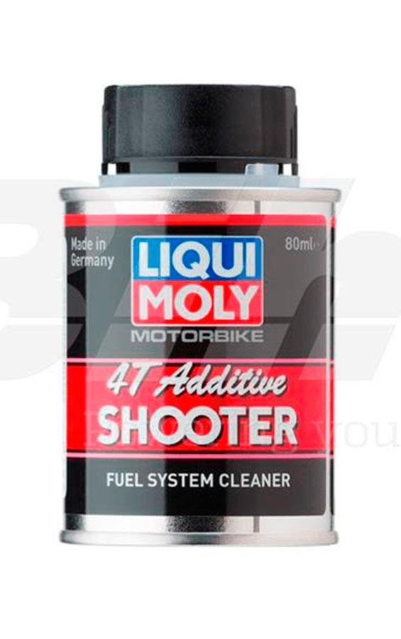 ADITIVO DE COMBUSTIBLE LIQUI MOLY ELIMINADOR DE RESIDUOS DE MOTORES 4T SHOOTER 80ML  84377