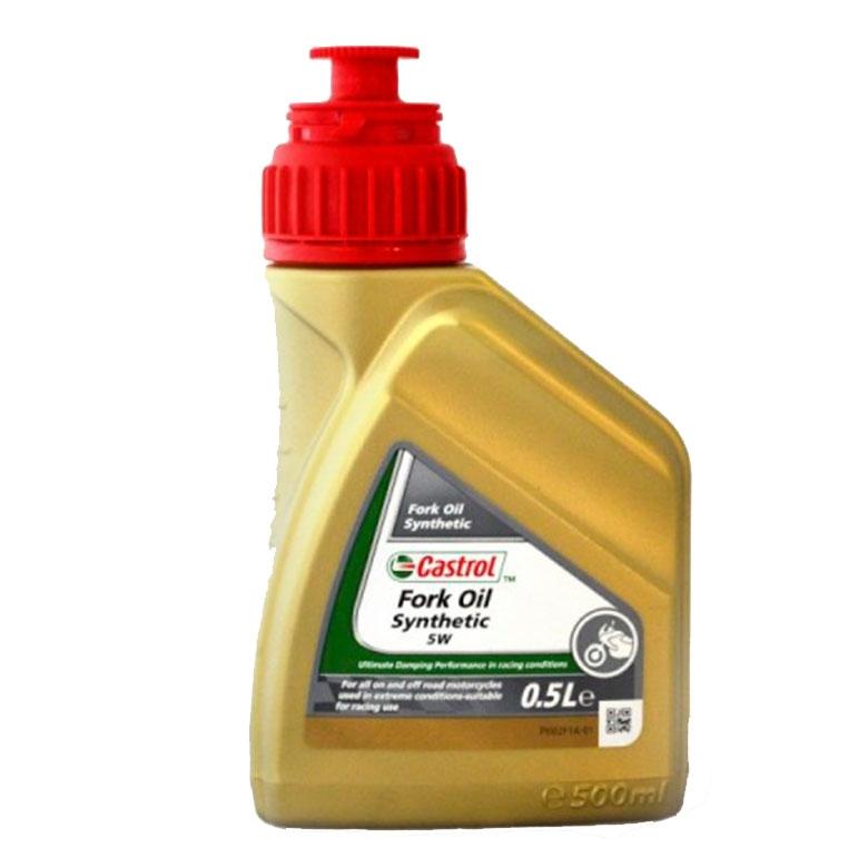 ACEITE DE HORQUILLA CASTROL SAE 5W 0,5L