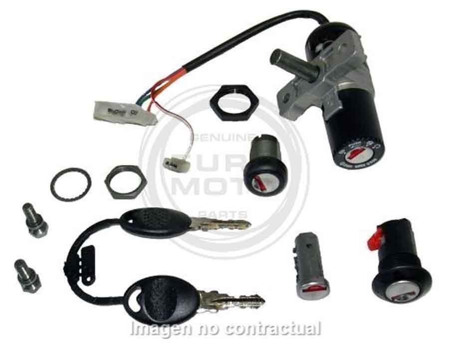KIT CONTACTO, SILLÍN Y GUANTERA APRILIA SR 50  SGR  27121732