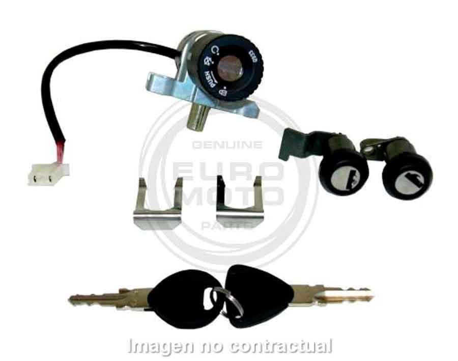 KIT CONTACTO, SILLÍN Y GUANTERA HONDA   125  SGR  27300100