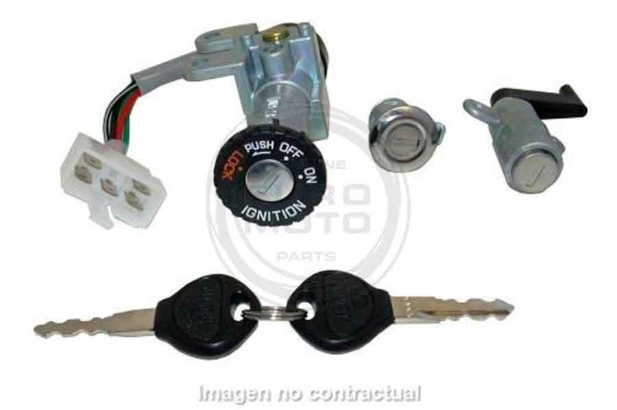KIT CONTACTO, SILLÍN Y GUANTERA KYMCO PEOPLE 50  SGR  27400204