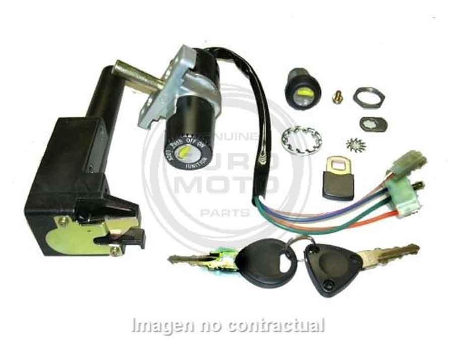 KIT CONTACTO, SILLÍN Y GUANTERA APRILIA SR 50 LC-AC  SGR  27651320