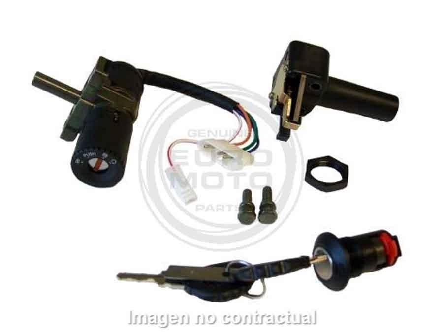 KIT CONTACTO, SILLÍN Y GUANTERA APRILIA SONIC50  SGR  27651330