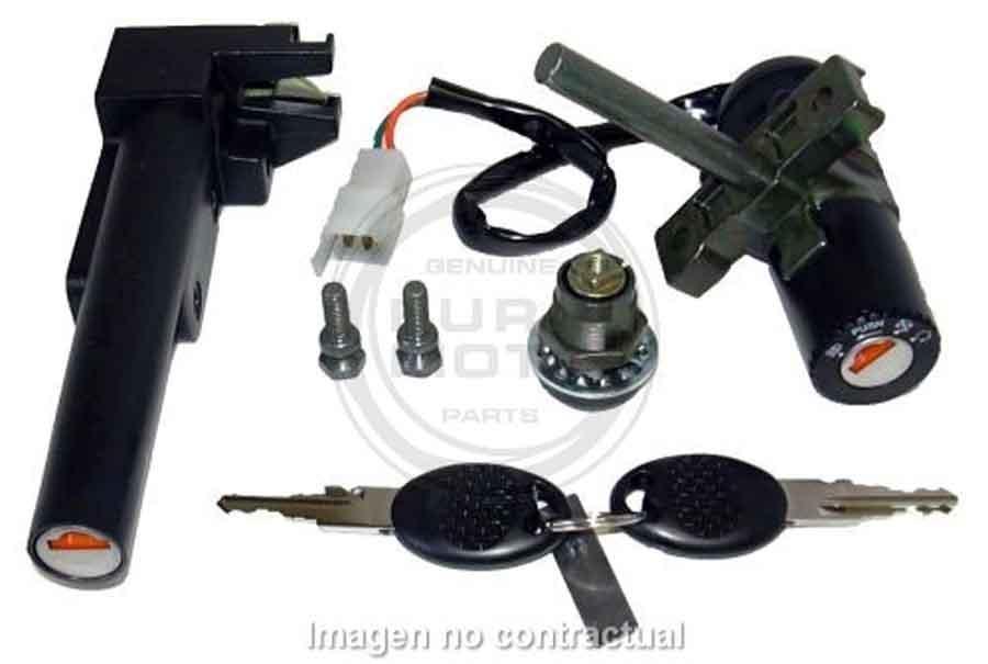 KIT CONTACTO, SILLÍN Y GUANTERA APRILIA LEONARDO125 ST  SGR  27651840