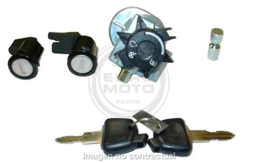KIT CONTACTO, SILLÍN Y GUANTERA PEUGEOT 50 ELYSEO  SGR  27659898