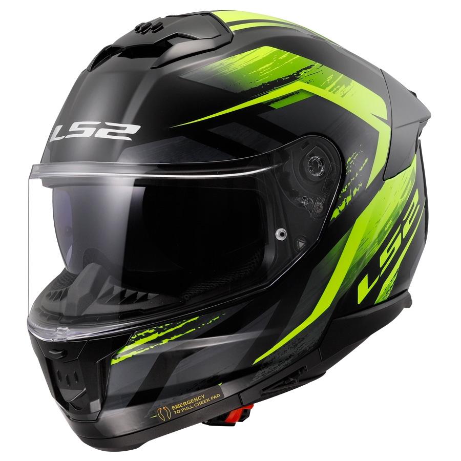 CASCO LS2 FF808 STREAM II FURY BLACK H-V YELLOW-06