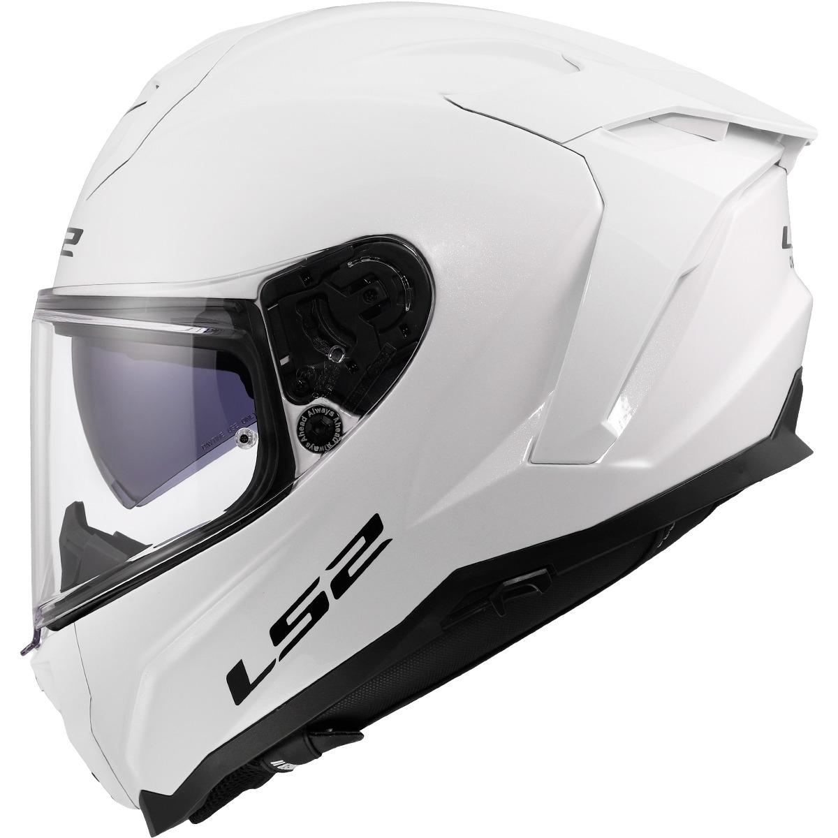 CASCO LS2 FF817 CHALLENGER II SOLID WHITE