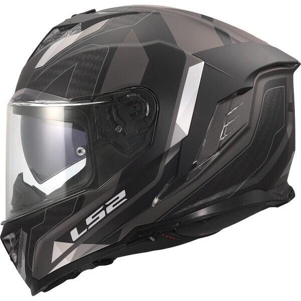 CASCO LS2 FF818 STORM III SPORTY BLACK GREY