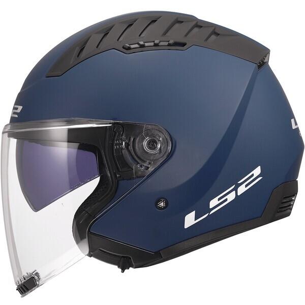 CASCO LS2 OF600 COPTER II SOLID MATT NAVY BLUE-06