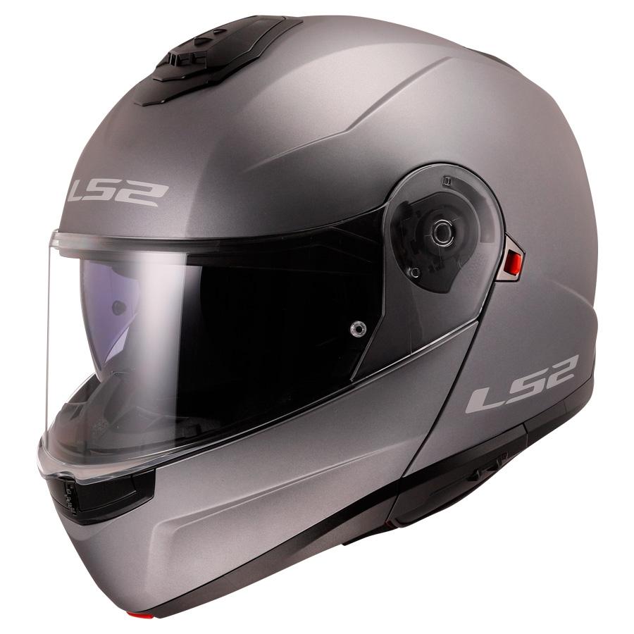 CASCO LS2 CONVERTIBLE FF908 STROBE II MATT TITANIUM-06