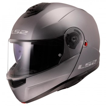 CASCO LS2 CONVERTIBLE FF908 STROBE II MATT TITANIUM-06