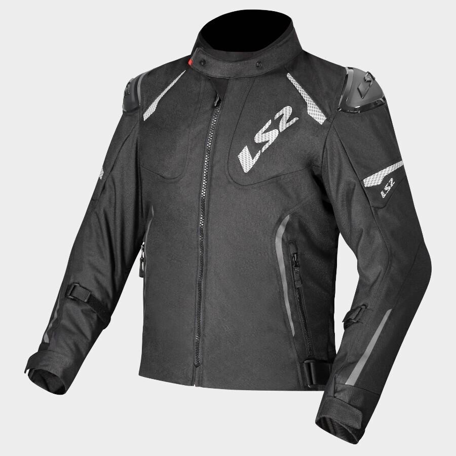 CHAQUETA LS2 ZOOM MAN JACKET BLACK
