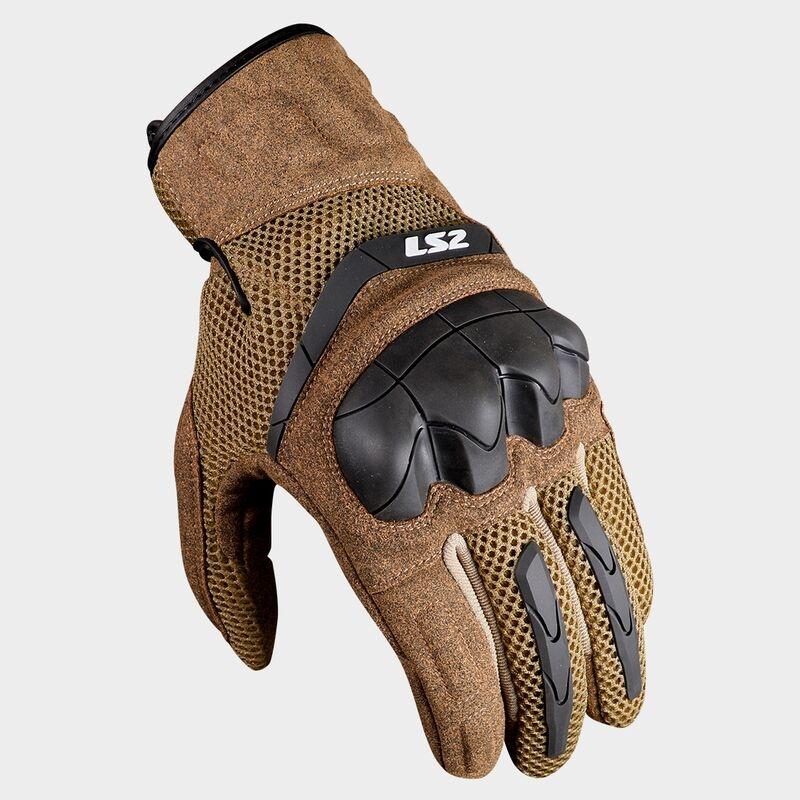 GUANTES LS2 KUBRA MAN GLOVES BROWN
