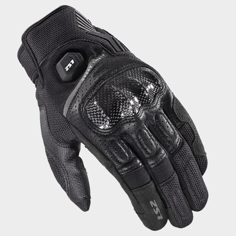 GUANTES LS2 ATOM MAN GLOVES BLACK