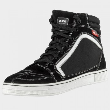BOTAS LS2 DORON MAN BOOTS WHITE BLACK