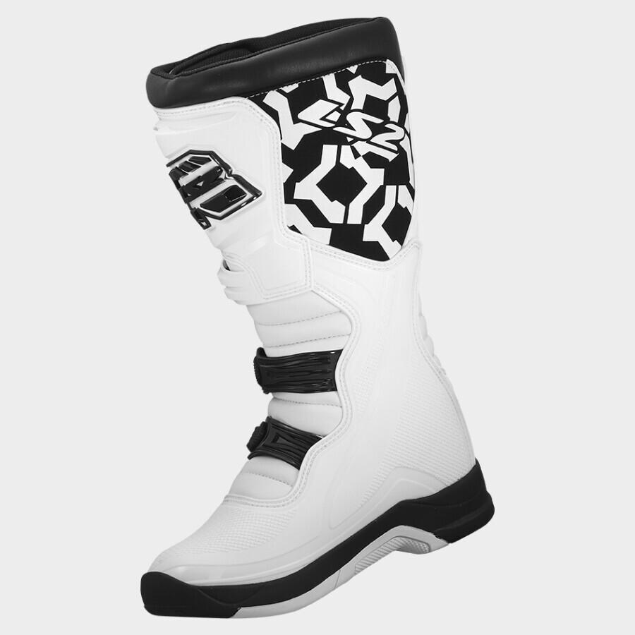 BOTAS LS2 RAPTOR MAN BOOTS BLACK WHITE