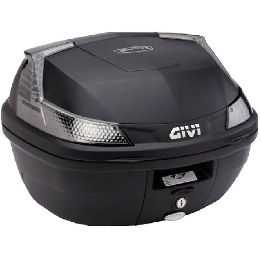 MALETA GIVI ML37 LTS B37NT BLADE MONOLOCK NEGRO BASE Y CATADIOPTRICOS EN COLOR AHUMADO