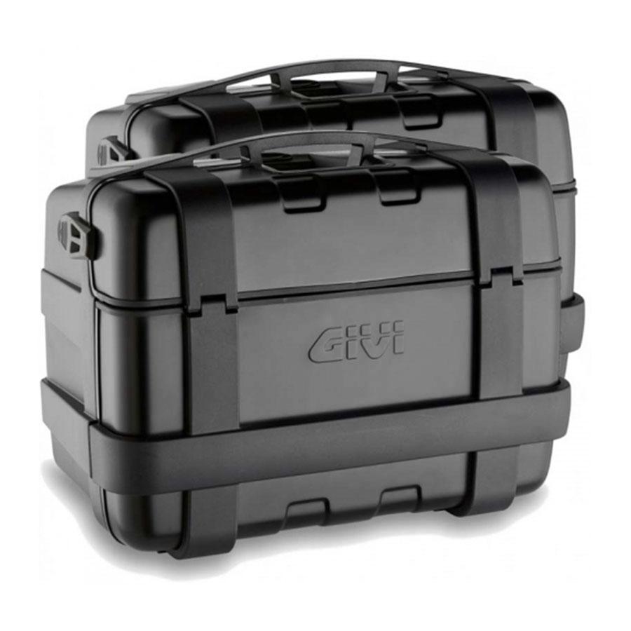JUEGO MALETAS LATERALES GIVI MK 48 LTS.TRK48B/TREKKER BLACK LINE (PACK 2UNI)  TRK46BPACK2