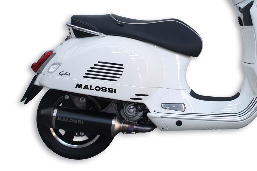 ESCAPE MALOSSI RX BLACK VESPA GTS 300
