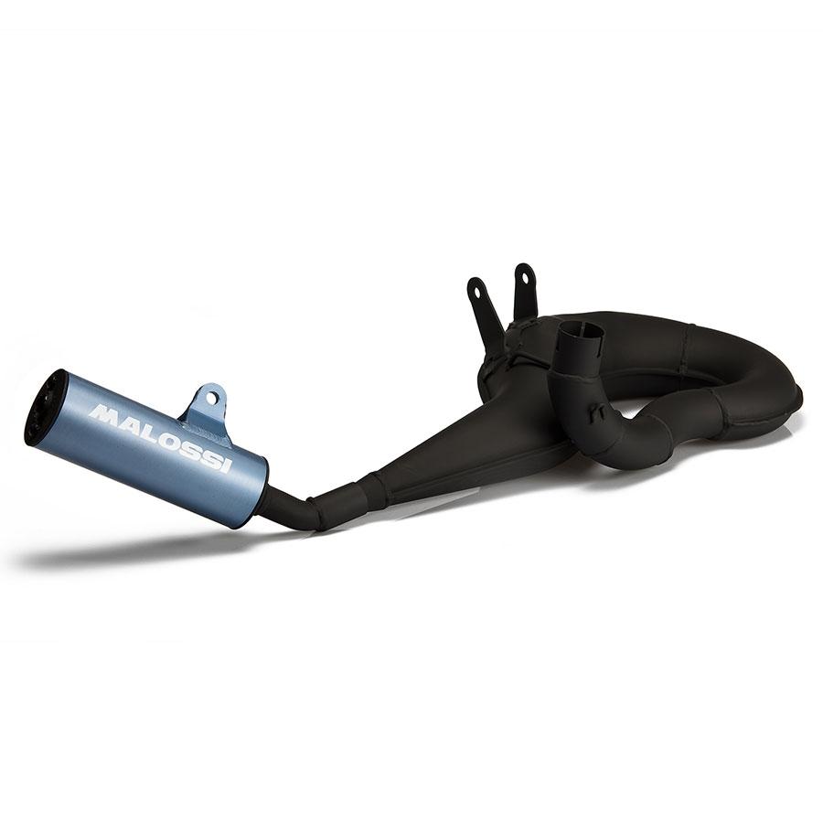 ESCAPE MALOSSI POWER EXHAUST BLACK SOUND VESPA 200  3218742