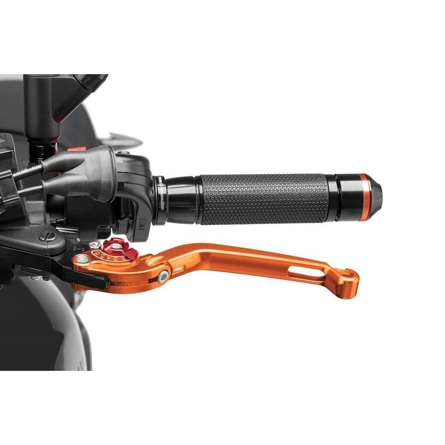 MANETA PUIG EMBRAGUE ABATIBLE 16'C/NARANJA SELECTOR C/R