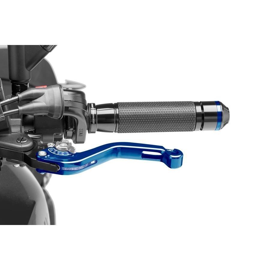 MANETA PUIG EMBRAGUE CORTA 16'C/AZUL SELECTOR C/PLATA