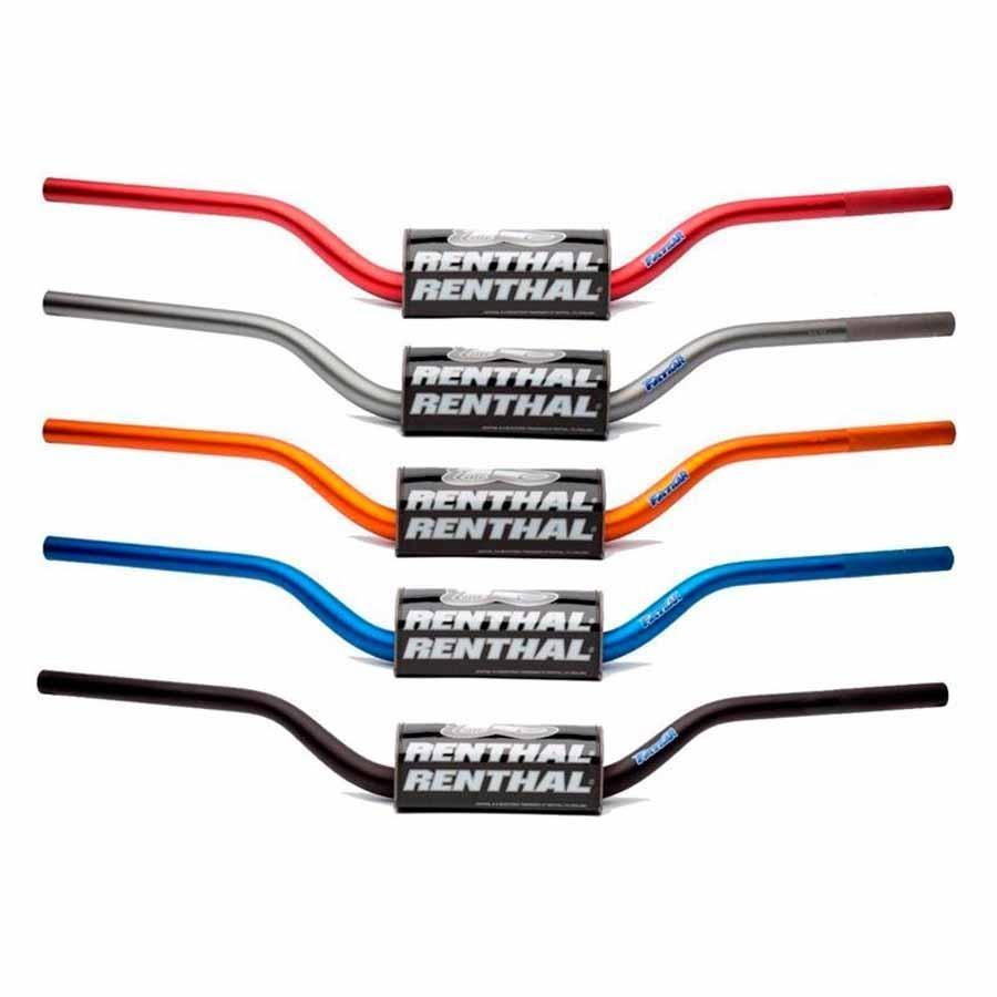 MANILLAR RENTHAL FATBAR HUSQVARNA AZUL CON PROTECTOR NEGRO 827-01-BU    8782702