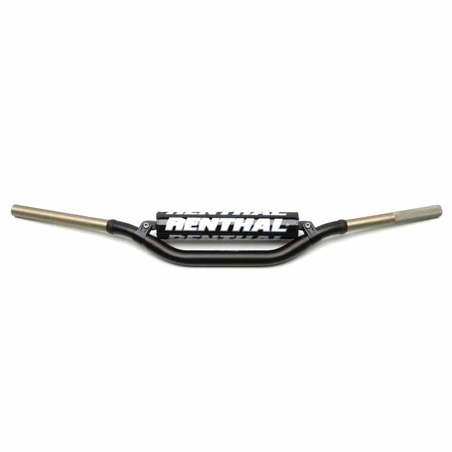 MANILLAR RENTHAL TWINWALL CARMICHAEL ALTO NEGRO CON PROTECTOR NEGRO 922-01-BK-07-185    8792201