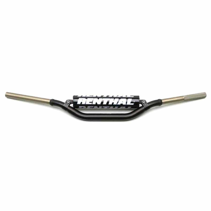MANILLAR RENTHAL TWINWALL CARMICHAEL ALTO NEGRO CON PROTECTOR NEGRO 997-01-BK-02-185    8799701