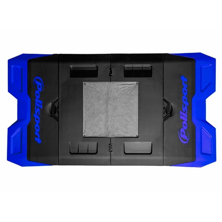ALFOMBRA PLASTICA DE BOX POLISPORT AZUL    8982200003