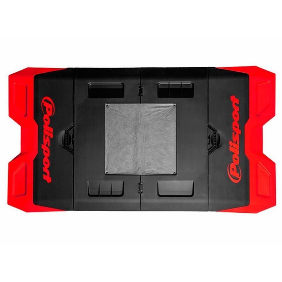 ALFOMBRA PLASTICA DE BOX POLISPORT ROJO    8982200004