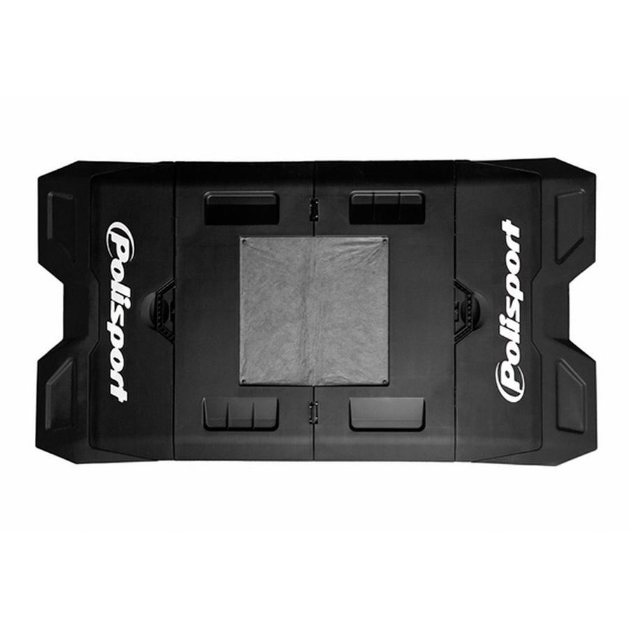 ALFOMBRA PLASTICA DE BOX POLISPORT NEGRO    8982200006