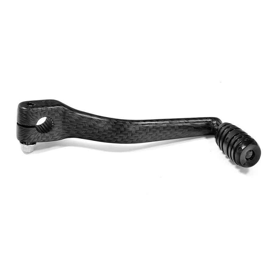 PALANCA CAMBIO DERBI ALUMINIO CARBONO    762CF