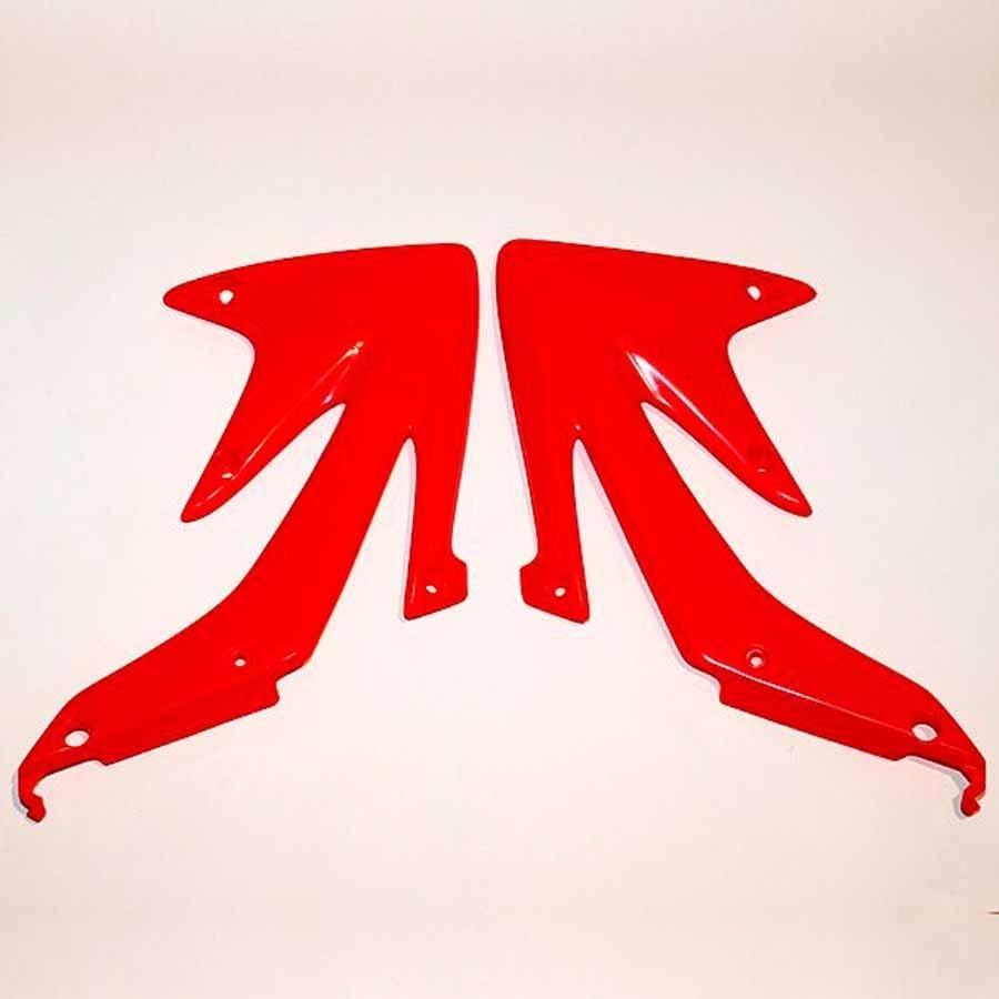 PLÁSTICOS LATERALES DE RADIADOR UFO HONDA ROJO HO04600-070   41250