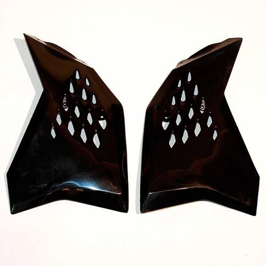 PLÁSTICOS LATERALES DE RADIADOR UFO KTM NEGRO KT03095-001   41320