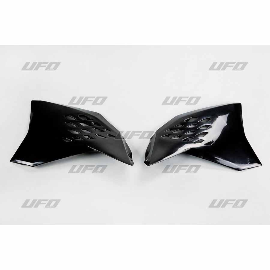 PLÁSTICOS LATERALES DE RADIADOR UFO KTM NEGRO KT04016-001   41321