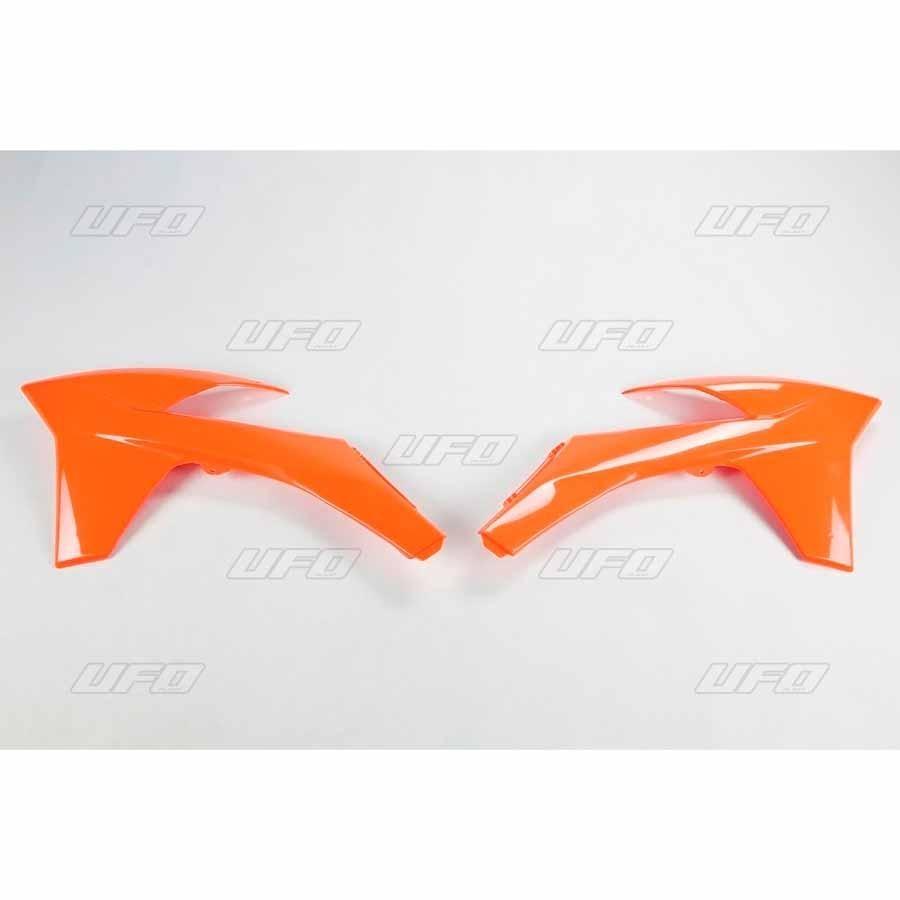 PLÁSTICOS LATERALES DE RADIADOR UFO KTM NARANJA KT04022-127   41322